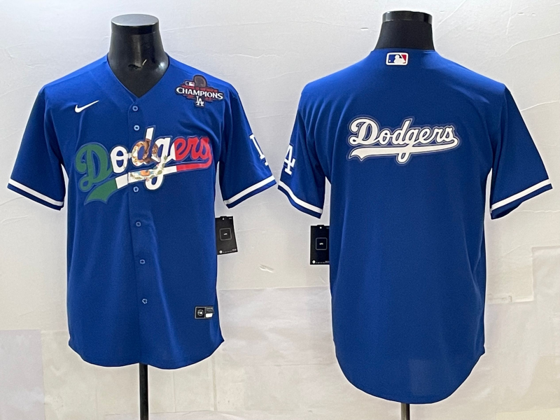 Men Los Angeles Dodgers blank blue Nike 2025 MLB All Star Jersey 0045